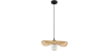 Buy Bamboo Pendant Lamp Design Boho Bali - Brena Natural wood 59852 - in the EU