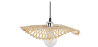 Buy Bamboo Pendant Lamp Design Boho Bali - Brena Natural wood 59852 in the Europe