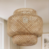 Buy Bamboo Ceiling Lamp Design Boho Bali - Serena Natural wood 59853 - prices