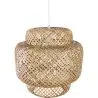 Buy Bamboo Ceiling Lamp Design Boho Bali - Serena Natural wood 59853 in the Europe