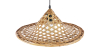 Buy Bamboo Ceiling Lamp Design Boho Bali - Nadia Natural wood 59854 with a guarantee