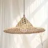 Buy Bamboo Ceiling Lamp Design Boho Bali - Nadia Natural wood 59854 in the Europe