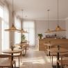 Buy Bamboo Ceiling Lamp Design Boho Bali - Nadia Natural wood 59854 - prices