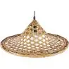Buy Bamboo Ceiling Lamp Design Boho Bali - Nadia Natural wood 59854 with a guarantee