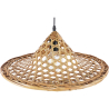 Buy Bamboo Ceiling Lamp Design Boho Bali - Nadia Natural wood 59854 at MyFaktory