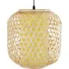 Buy Bamboo Ceiling Lamp - Boho Bali Style Pendant Lamp - Karen Natural wood 59855 home delivery
