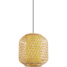 Buy Bamboo Ceiling Lamp - Boho Bali Style Pendant Lamp - Karen Natural wood 59855 in the Europe