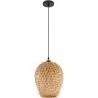 Buy Stylish Bamboo Design Boho Bali Pendant Lamp Natural wood 59856 - in the EU