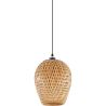Buy Stylish Bamboo Design Boho Bali Pendant Lamp Natural wood 59856 home delivery