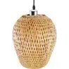 Buy Stylish Bamboo Design Boho Bali Pendant Lamp Natural wood 59856 in the Europe