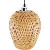 Buy Stylish Bamboo Design Boho Bali Pendant Lamp Natural wood 59856 at MyFaktory
