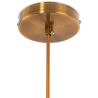 Buy Glass Shade Hanging Lamp Beige 59858 with a guarantee