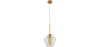 Buy Diamond Shaped Glass Shade Hanging Lamp Beige 59859 - in the EU