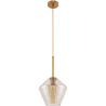 Buy Diamond Shaped Glass Shade Hanging Lamp Beige 59859 - in the EU