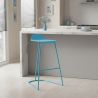 Buy Barny metal bar stool Pastel blue 59795 - prices