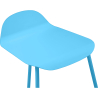 Buy Barny metal bar stool Pastel blue 59795 with a guarantee