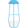 Buy Barny metal bar stool Pastel blue 59795 home delivery