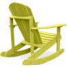 Buy Adirondack Rocking Chair Pastel yellow 59861 at MyFaktory