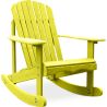 Buy Adirondack Rocking Chair Pastel yellow 59861 - in the EU