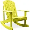 Buy Adirondack Rocking Chair Pastel yellow 59861 - in the EU