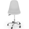 Buy Swivel office chair with casters - Brielle White 59863 - in the EU
