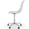 Buy Swivel office chair with casters - Brielle White 59863 in the Europe