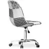 Buy Brielle Office Chair White And Black - Patchwork  White / Black 59864 - in the EU