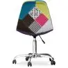 Buy Brielle Office Chair - Patchwork Simona  Multicolour 59866 with a guarantee