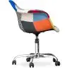 Buy Emery Office Chair - Patchwork Pixi  Multicolour 59868 with a guarantee
