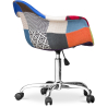 Buy Emery Office Chair - Patchwork Pixi  Multicolour 59868 with a guarantee