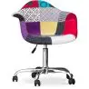 Buy Emery Office Chair - Patchwork Ray  Multicolour 59869 home delivery