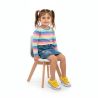 Buy Cushioned High Back Kids' Chair White 59872 in the Europe
