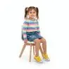 Buy Cushioned High Back Kids' Chair White 59872 in the Europe