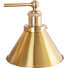 Buy 3-Light Metal Cover Sconce Wall Lamp Gold 59883 in the Europe
