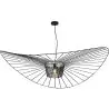 Buy Hanging Lamp Vertice - Metal - 140cm Black 59884 - prices