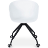 Buy Design Office Chair with Wheels White 59885 - in the EU