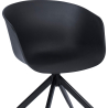 Buy Design Office Chair with Armrests Black 59886 - in the EU