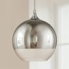 Buy Reflexion Lamp - 25 cm - Chromed Metal Silver 58257 - prices