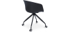 Buy Black Padded Office Chair with Armrests and Wheels Light grey 59888 home delivery