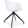 Buy Design White Padded Office Chair with Armrests  Dark grey 59889 in the Europe