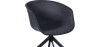 Buy Design Black Padded Office Chair with Armrests Dark grey 59890 - prices
