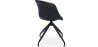 Buy Design Black Padded Office Chair with Armrests Dark grey 59890 in the Europe