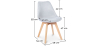 Buy Scandinavian Padded Dining Chair Light grey 59892 home delivery
