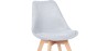 Buy Scandinavian Padded Dining Chair Light grey 59892 - prices