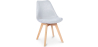 Buy Scandinavian Padded Dining Chair Light grey 59892 in the Europe