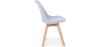 Buy Scandinavian Padded Dining Chair Light grey 59892 home delivery