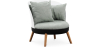 Buy Scandinavian Design Armchair - Shalma Green 59896 - prices