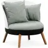 Buy Scandinavian Design Armchair - Shalma Green 59896 - prices
