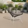 Buy Acapulco Chair - White Legs Black 58295 - prices