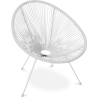 Buy Acapulco Chair - White Legs - New edition Black 59900 - prices